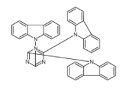 	2,4,6-三(9H-咔唑-9-基)-1,3,5-三嗪	  