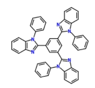 	1,3,5-三(1-苯基-1H-苯并咪唑-2-基)苯	  