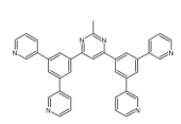 	4,6-双(3,5-二(3-吡啶)基苯基)-2-甲基嘧啶	  