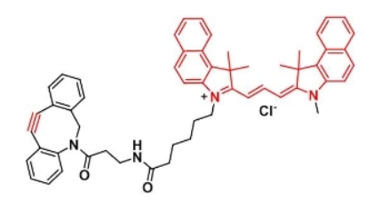 Cyanine3.5 DBCO Cy3.5-二苯并环辛炔