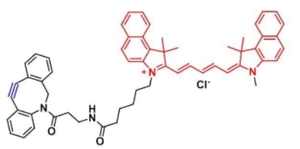 2643308-61-4 Cyanine5.5 DBCO Cy5.5-二苯并环辛炔