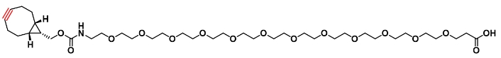 2702973-69-9   endo BCN-PEG12-acid   (1R,8S,9S)-双环[6.1.0]壬-十二聚乙二醇-羧酸