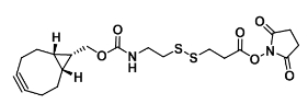 2751350-71-5  endo-BCN-SS-NHS ester   (1R,8S,9S)-双环[6.1.0]壬-二硫键-琥珀酰亚胺酯