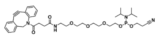 DBCO-PEG4-亚磷酰胺 二苯并环辛炔-四聚乙二醇-亚磷酰胺  点击化学试剂