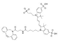 1782950-79-1   DBCO-Cy3  Sulfo-Cy3 DBCO   磺化点击化学试剂