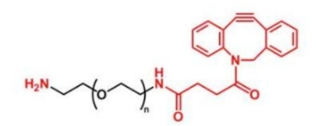 NH2-PEG-DBCO 氨基聚乙二醇二苯基环辛炔  功能性聚合物