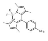 8-(4-苯胺基)氟硼吡咯	  
