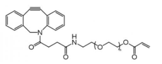 DBCO-PEG-Acrylate; DBCO-PEG-AC 丙烯酸酯-聚乙二醇-二苯基环辛炔