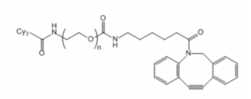 Cy3-PEG-DBCO Cy3-聚乙二醇-二苯基环辛炔  试剂