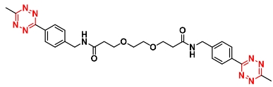 Me-Tetrazine-PEG2-Me-Tetrazine    甲基-四嗪-二聚乙二醇-甲基-四嗪