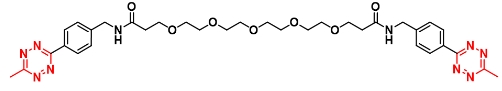 Methyltetrazine-PEG5-methyltetrazine   甲基四嗪-五聚乙二醇-甲基四嗪