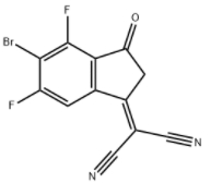 2-(5-溴-4,6-二氟-3-氧代-2,3-二氢-1H-茚-1-亚基)丙二腈	  