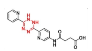 CAS: 1907651-34-6   4-[[6-[1,4-Dihydro-6-(2-pyridinyl)-1,2,4,5-tetrazin-3-yl]-3-pyridinyl]amino]-4-oxobutanoic acid  点击化学