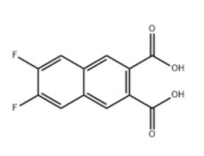 称：	2,3-Naphthalenedicarboxylic acid, 6,7-difluoro-  