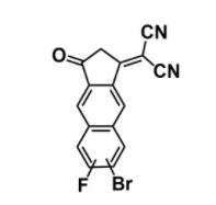 	2-(6-氟-7-溴-3-氧代-2,3-二氢-1H-环戊[b]萘-1-基)丙二腈  