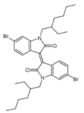 6,6'-二溴-N,N'-(2-乙基己基)异靛	  