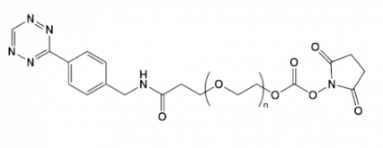 Tetrazine-PEG-NHS 四嗪-聚乙二醇-活性酯