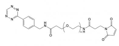 Tetrazine-PEG-Maleimide 四嗪-聚乙二醇-马来酰亚胺