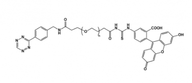 Tetrazine-PEG-FITC 四嗪聚乙二醇荧光素