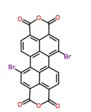 	1,7-二溴-3,4,9,10-苝四羧基双酐	  