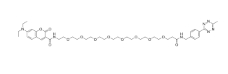 Coumarin-PEG8-tetrazine   染料衍生物    点击化学化合物