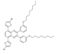 	5,8-双(5-溴噻吩-2-基)-2,3-双(3-(辛氧基)苯基)喹喔啉  