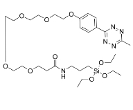 2353410-01-0    Methyltetrazine-PEG5-triethoxysilane   PROTAC linker  点击化学