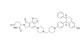 CAS:	2667598-05-0	PROTAC ERα Y537S degrader-1    PROTACs（蛋白降解靶向嵌合体）