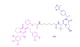 CAS:	2624313-16-0	dTAGV-1 hydrochloride     PROTACs（蛋白降解靶向嵌合体）