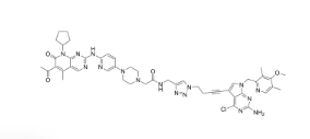 CAS:	2821803-61-4	HEMTAC CDK4/6 degrader 1    PROTACs（蛋白降解靶向嵌合体）