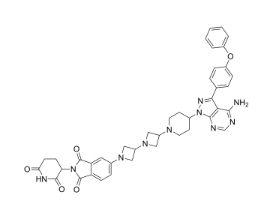 CAS:	2563861-90-3	PROTAC BTK Degrader-3    PROTACs（蛋白降解靶向嵌合体）