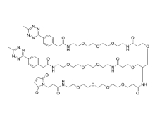  Mal-PEG4-bis-PEG3-methyltetrazine  点击化学试剂   ADC linker