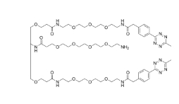  Amino-PEG4-bis-PEG3-methyltetrazine    点击化学试剂   ADC linker