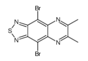 4,9-二溴-6,7-二甲基-[1,2,5]噻二唑[3,4-G]喹喔啉  