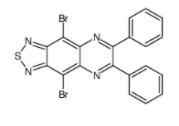 4,9-二溴-6,7-二苯基-[1,2,5]噻二唑并[3,4-g]喹喔啉	  