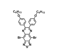 4,9-双溴-6,7-双(4-己氧苯基)-2-thia-1,3,5,8-四氮杂-环戊二烯[b]萘  