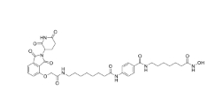 CAS:	2785404-76-2	PROTAC HDAC6 degrader 1    PROTACs（蛋白降解靶向嵌合体）