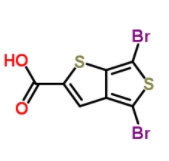 	4,6-二溴噻吩并[3,4-B]噻吩-2-羧酸	  