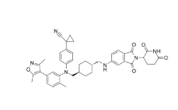 CAS:	2571123-81-2	AR/BET protein degrader-1     PROTACs（蛋白降解靶向嵌合体）