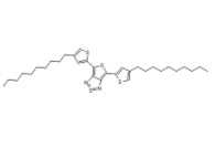 	噻吩[3,4-c][1,2,5]噻二唑-2-SIV,4,6-双(4-癸基-2-噻吩基)-	 