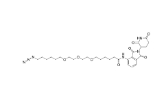 CAS:	2300178-66-7	Pomalidomid-C6-PEG3-butyl-N3   PROTACs（蛋白降解靶向嵌合体）