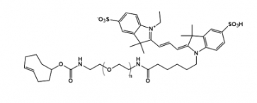 TCO-PEG-Cy3    反式环辛烯聚乙二醇Cy3