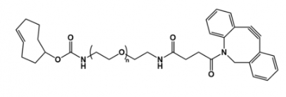 TCO-PEG-DBCO 反式环辛炔聚乙二醇二苯基环辛炔