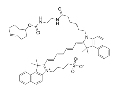 ICG-TCO    吲哚菁绿-反式环辛烯    荧光染料   双官能团化合物