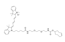  Cy5-PEG2-TCO4     Cyanine 5 (Cy5) 染料衍生物    点击化学