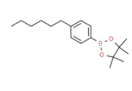	4-(己-1-基)苯硼酸频呢醇酯	  