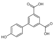 	4'-羟基-[1,1'-联苯] -3,5-二羧酸	  