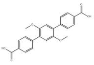 	2',5'-二甲氧基[1,1':4',1''-三联苯]-4,4''-二羧酸	 