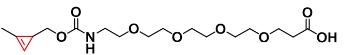 2958710-53-5    1-甲基环丙烯-PEG4-COOH   1-甲基环丙烯-四聚乙二醇-羧酸