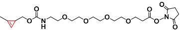 2748201-60-5   1-甲基环丙烯-PEG4-NHS   1-甲基环丙烯-四聚乙二醇-琥珀酰亚胺酯